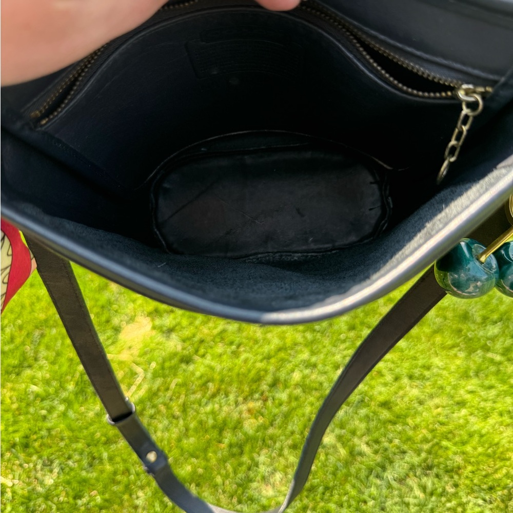 Vintage Coach Jackson Bucket Bag 9912- Navy - Picture 7 of 8